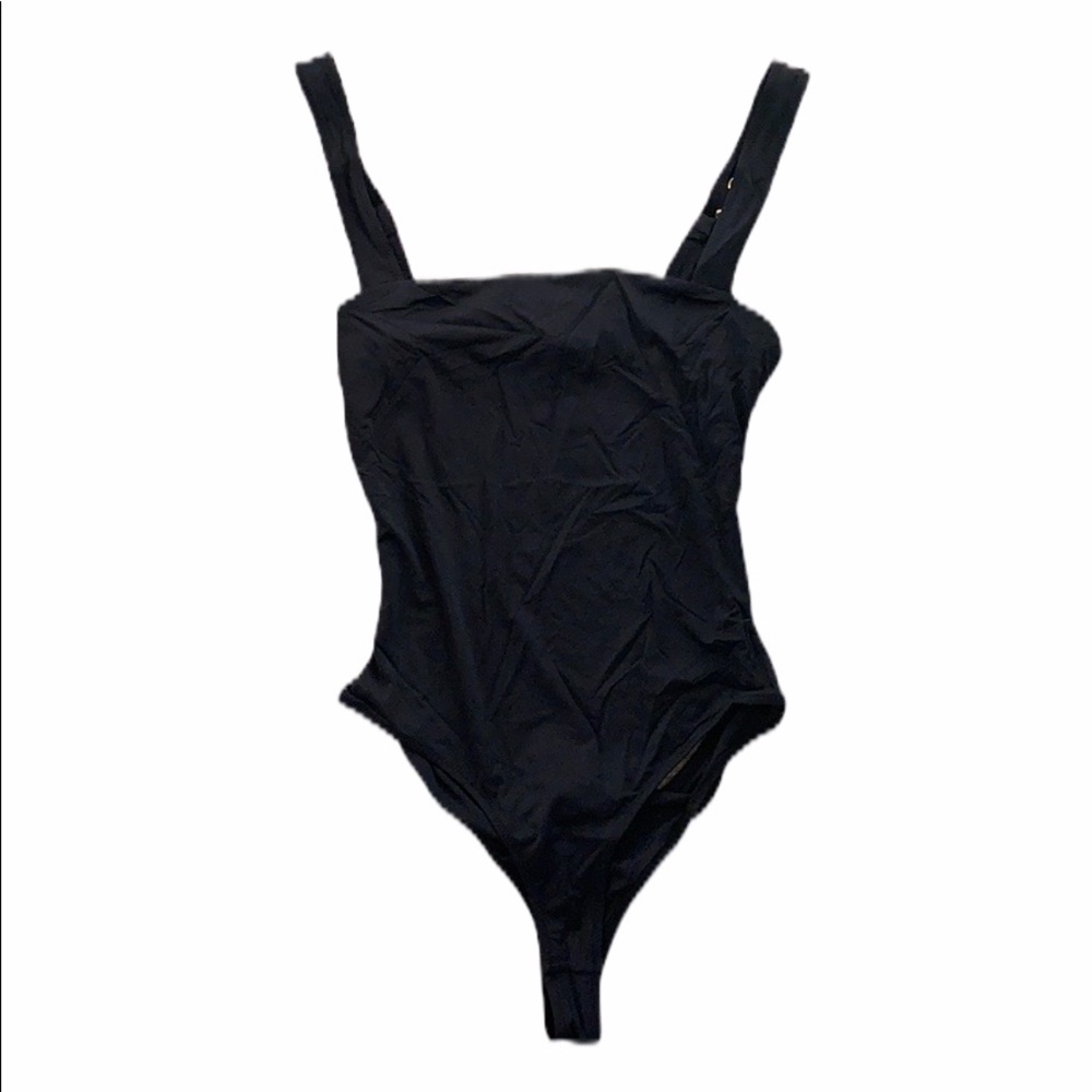 NWT JLUXLABEL Black Angeles Buckle Monokini